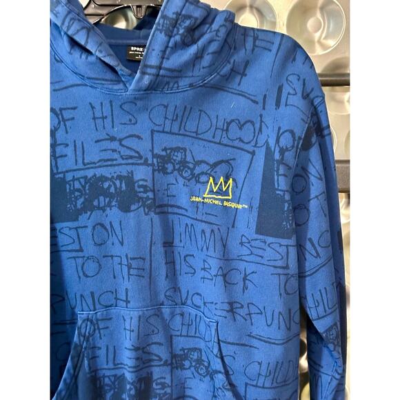 Jean Michel Basquiat Crown Hoodie | Size Small | Uniqlo UT Graphic Hoodie | Rare - Picture 2 of 4